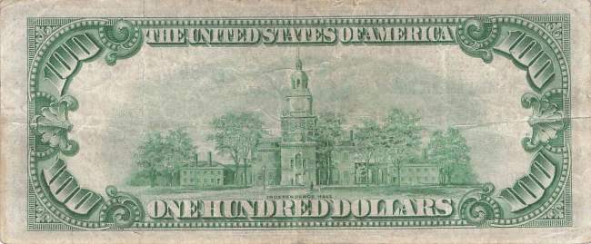 100 Dollar 1929
